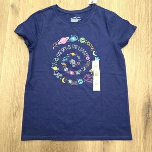 NWT Kids Cat & Jack Short‎ Sleeve Tee Size 10/12 (L)